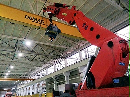 10吨航吊设备吊装